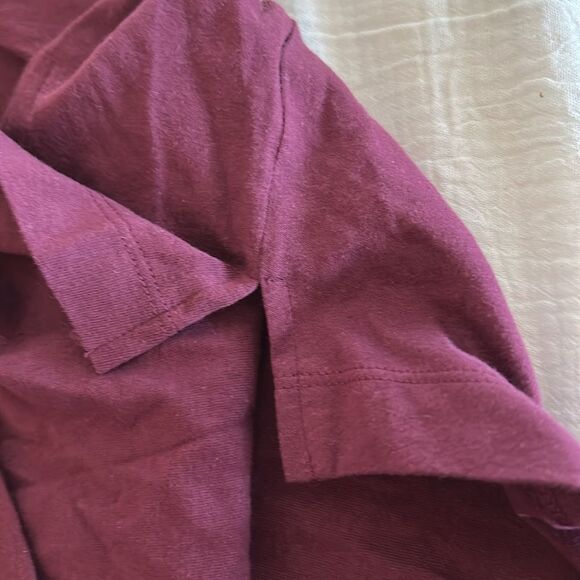 Victoria's Secret PINK Oversized
Dog Cotton T Shirt, Size Large, Maroon, NWT - Picture 6 of 11